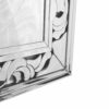 Lustro nowoczesne prostokątne w lustrzanej ramie Claris detal
