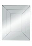 Lustro prostokątne nowoczesne dekoracyjne Salerno 100/120 cm