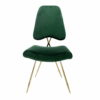 Krzesło welurowe Salvadore Green