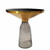 Bottle table szary