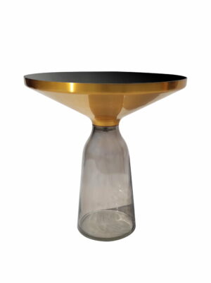 Bottle table szary