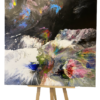 Obraz ręcznie malowany na płótnie akryl abstrakcja - Wodospady