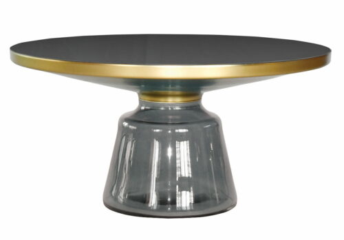 Stoliczek kawowy Bottel Table szary 75/37 cm