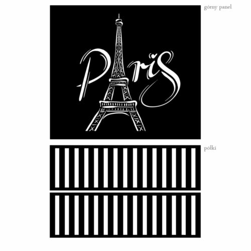 Paris loft konsola wieszak garderoba