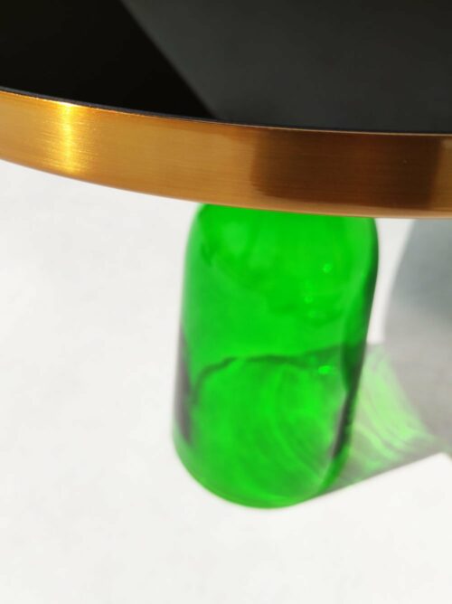 Bottle table zielony detal v.1