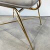 Krzesło Rossario brązowe detal