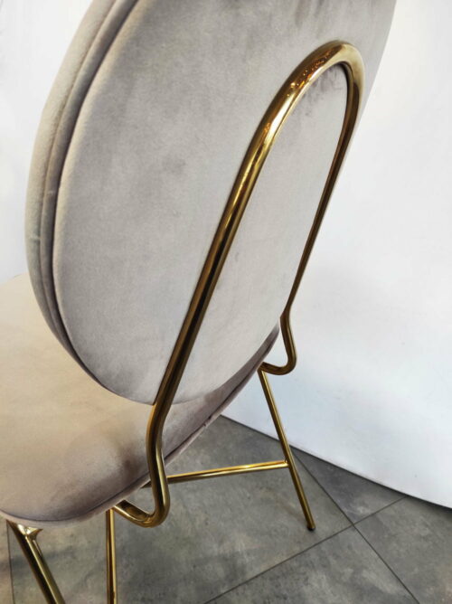 Krzesło Rossario brązowe detal 2