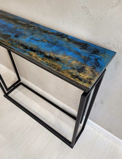 konsola blue black labirynt