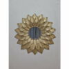 Lustro okrągłe FIORI, dekoracyjna rama, metaloplastyka